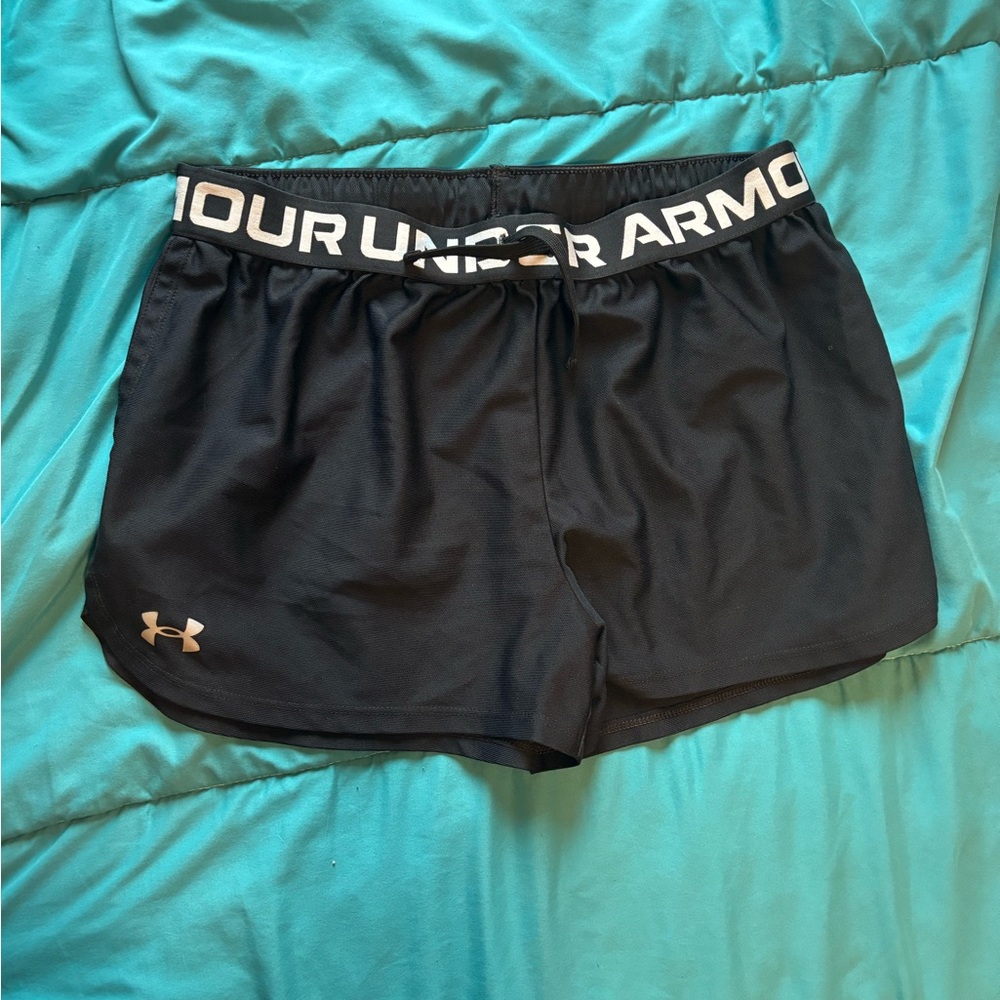 Under Armour Women's Black Athletic Shorts